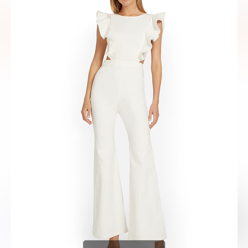 White Jealous Tomato Jumpsuit - Size M